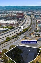 915 Airport Blvd, South San Francisco, CA - AÉRIEN Vue de la carte - Image1