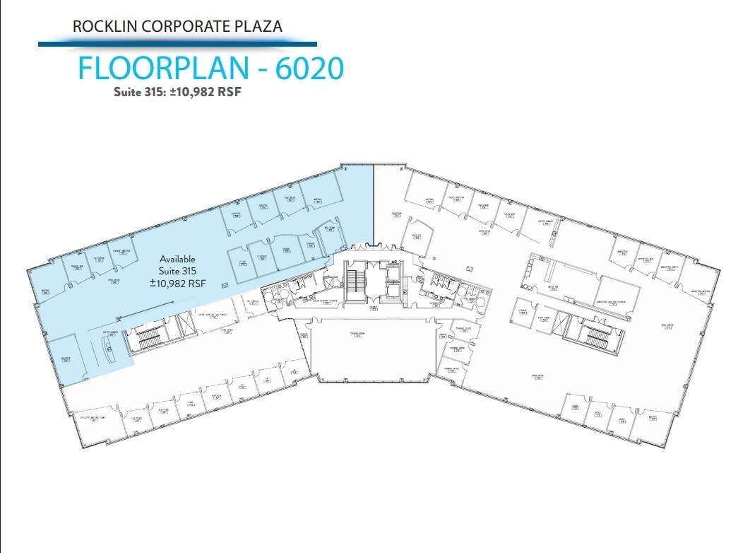 6020 W Oaks Blvd, Rocklin, CA for lease Floor Plan- Image 1 of 1