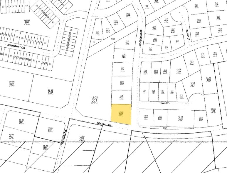0 Central Ave, Summerville, SC for sale - Plat Map - Image 3 of 3