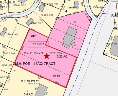 1345 Hickory Valley Rd, Chattanooga, TN à vendre Plan de site- Image 1 de 6