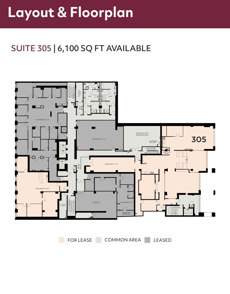 90 George St, Ottawa, ON for lease Floor Plan- Image 1 of 2