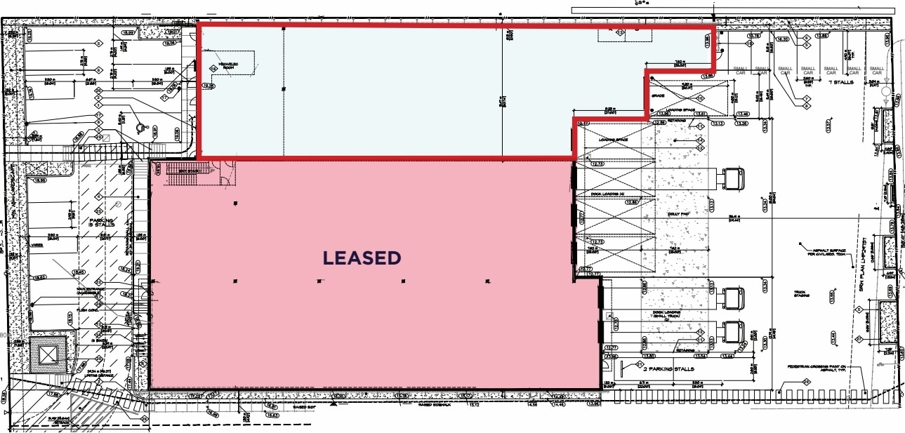 5678 192 St, Surrey, BC for lease Floor Plan- Image 1 of 7