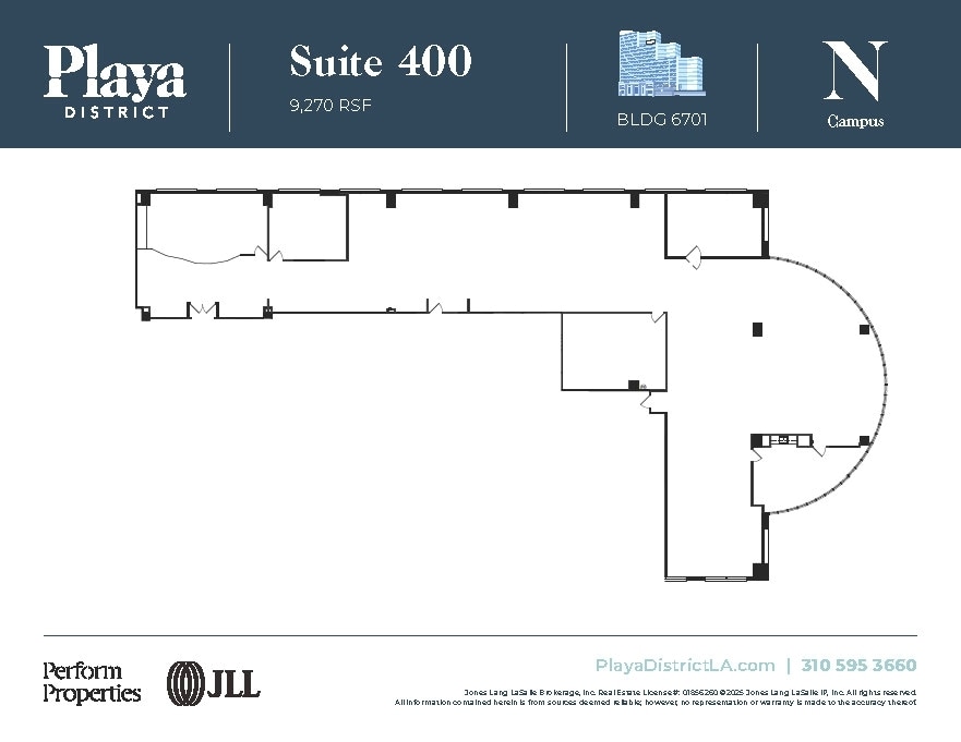 6100 Center Dr, Los Angeles, CA for lease Floor Plan- Image 1 of 1