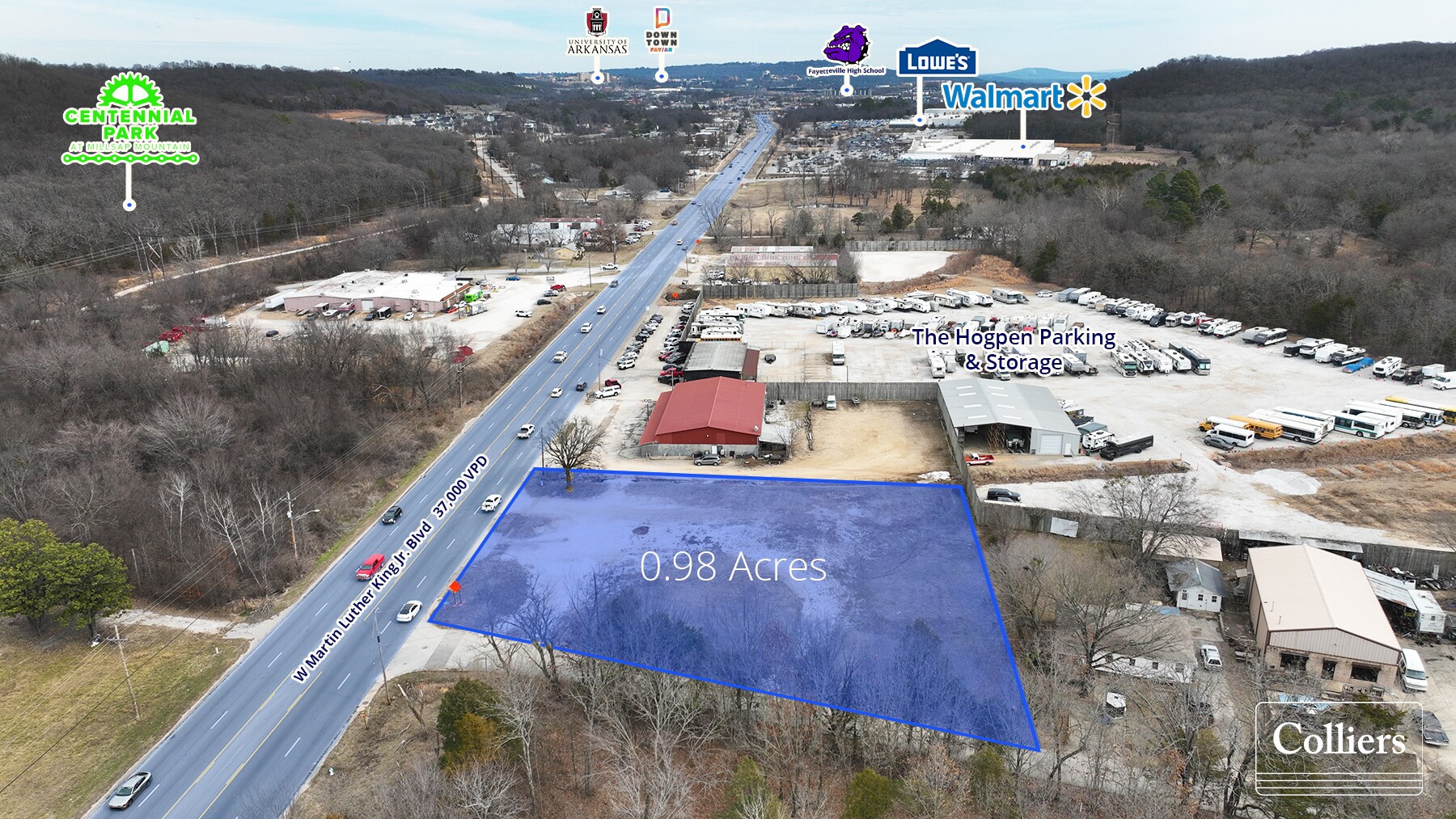 3675 M.L.K. Jr Blvd, Fayetteville, AR à vendre Photo principale- Image 1 de 4