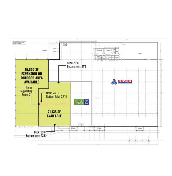3180 N Highway 67, Florissant, MO à louer - Plan d’étage - Image 2 de 2