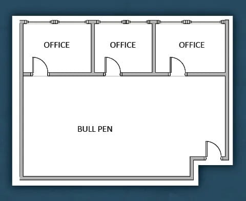 398 S Mill Ave, Tempe, AZ à louer Plan d’étage- Image 1 de 1