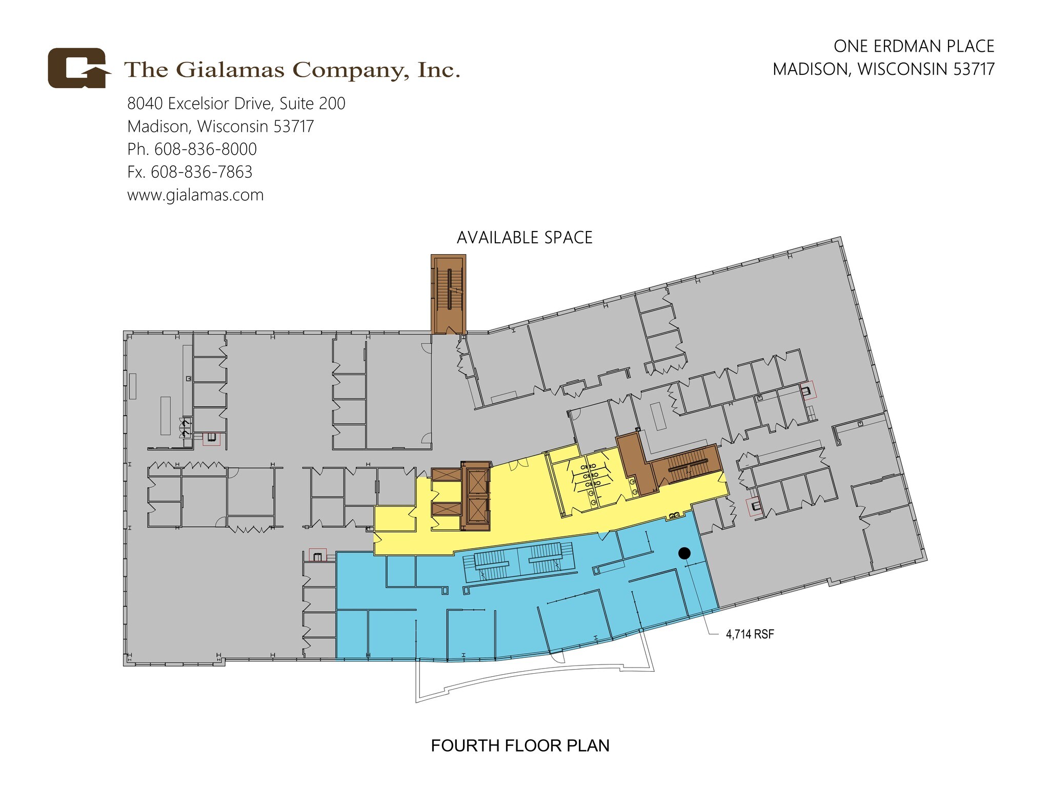 1302 Deming Way, Madison, WI for lease Site Plan- Image 1 of 1