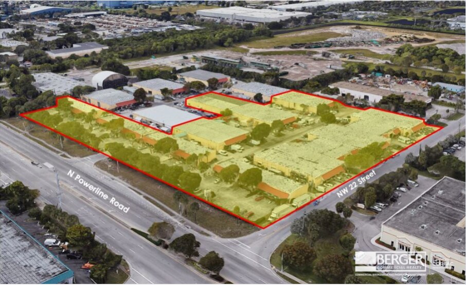 2075 N Powerline Rd, Pompano Beach, FL à louer Aérien- Image 1 de 9