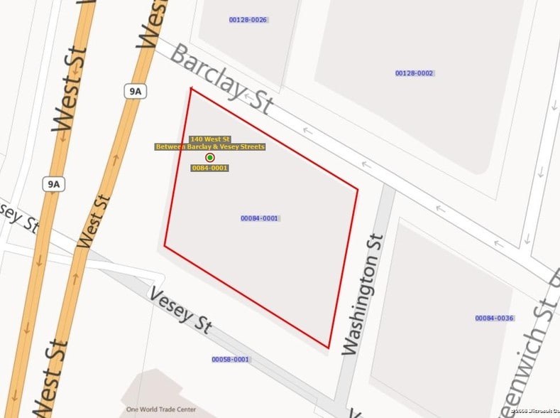 140 West St, New York, NY for lease - Plat Map - Image 2 of 5