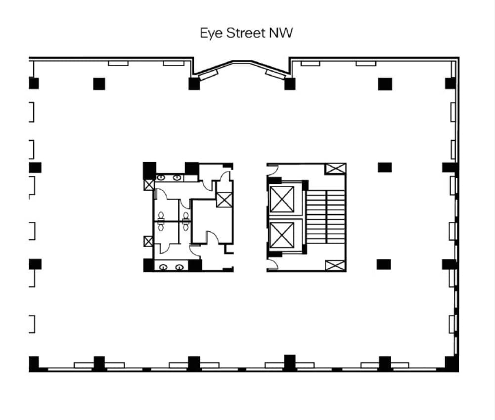 1444 I St NW, Washington, DC for lease Floor Plan- Image 1 of 1