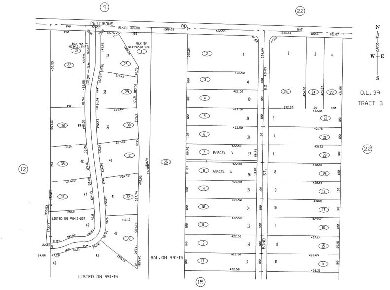Bond St, Glenwillow, OH for sale - Plat Map - Image 3 of 4