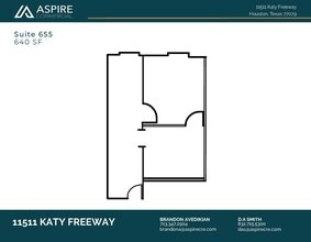 11511 Katy Fwy, Houston, TX for lease Floor Plan- Image 1 of 1