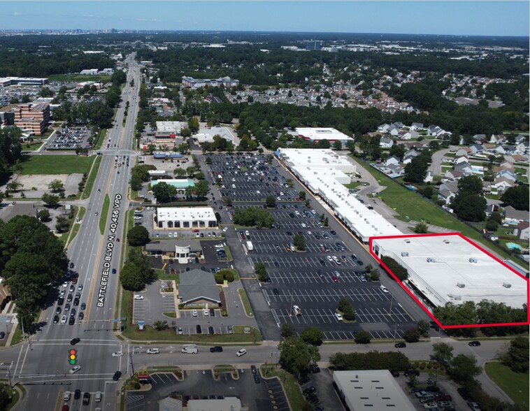 701 N Battlefield Blvd, Chesapeake, VA à louer - Photo du bâtiment - Image 1 de 4