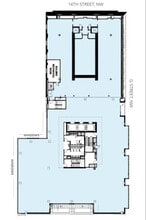 699 14th St NW, Washington, DC à louer Plan d’étage- Image 1 de 1