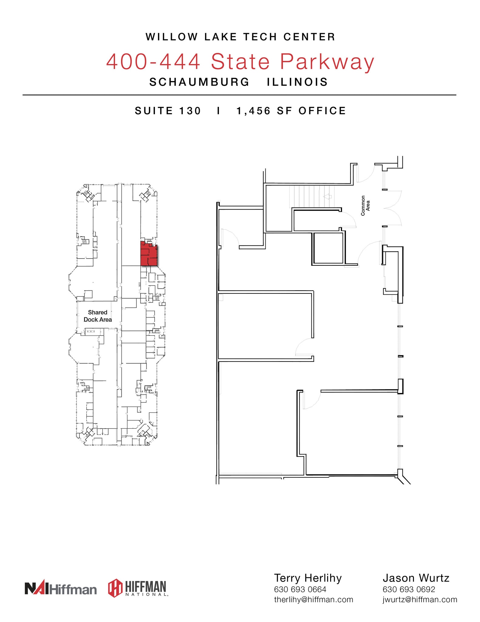 400-444 E State Pky, Schaumburg, IL for lease Floor Plan- Image 1 of 1