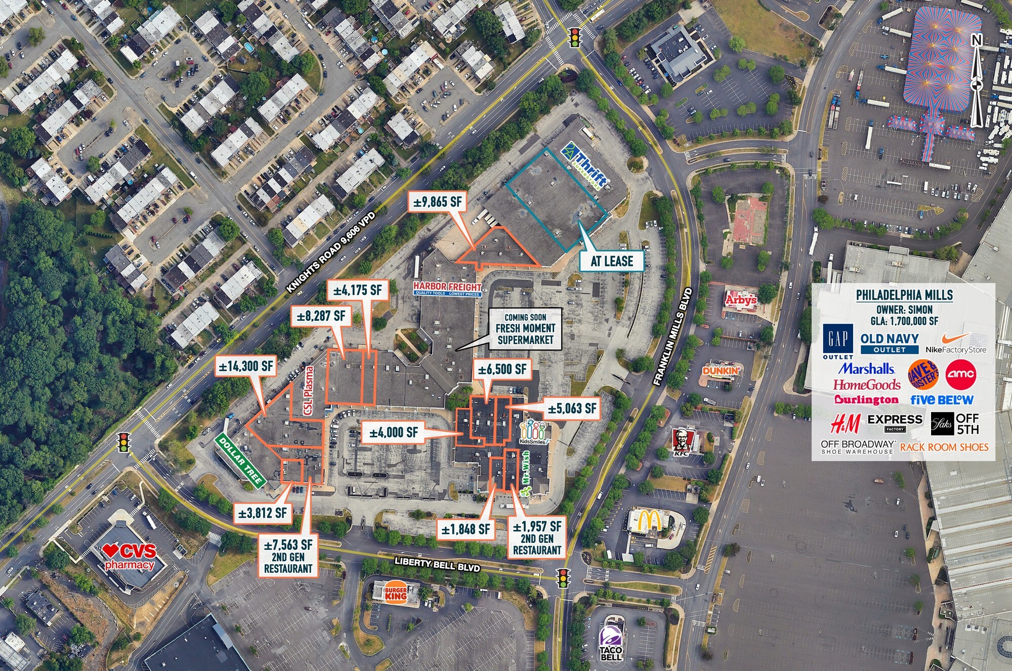 101-113 Franklin Mills Blvd, Philadelphia, PA for lease Aerial- Image 1 of 3