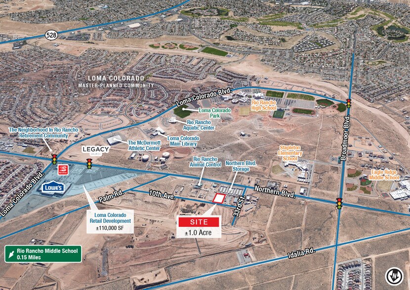 Northern Blvd NE & Palm St NE, Rio Rancho, NM for sale - Building Photo - Image 2 of 3