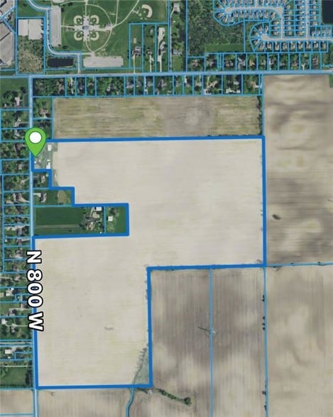 5815 N 800 W, McCordsville, IN for sale - Plat Map - Image 2 of 5