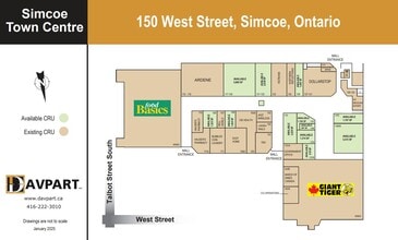 150 West St, Norfolk, ON for lease Site Plan- Image 1 of 1
