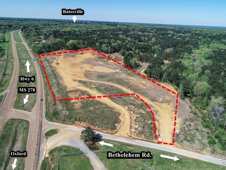 20731 Highway 6 E, Batesville, MS for sale - Aerial - Image 2 of 24