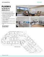 1441 Creekside Dr, Vancouver, BC for lease Floor Plan- Image 1 of 3