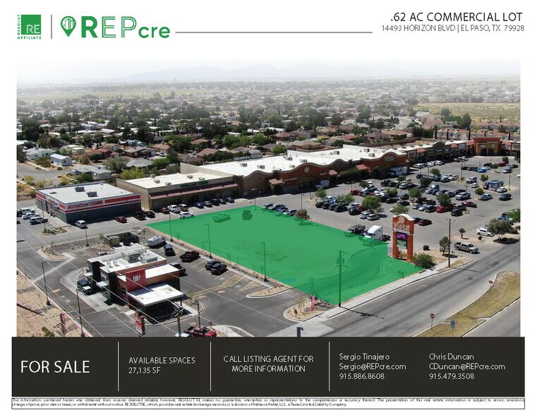 14493 Horizon Blvd, El Paso, TX à vendre - Photo du bâtiment - Image 1 de 1