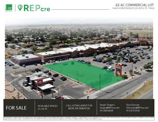 Plus de détails pour 14493 Horizon Blvd, El Paso, TX - Terrain à vendre
