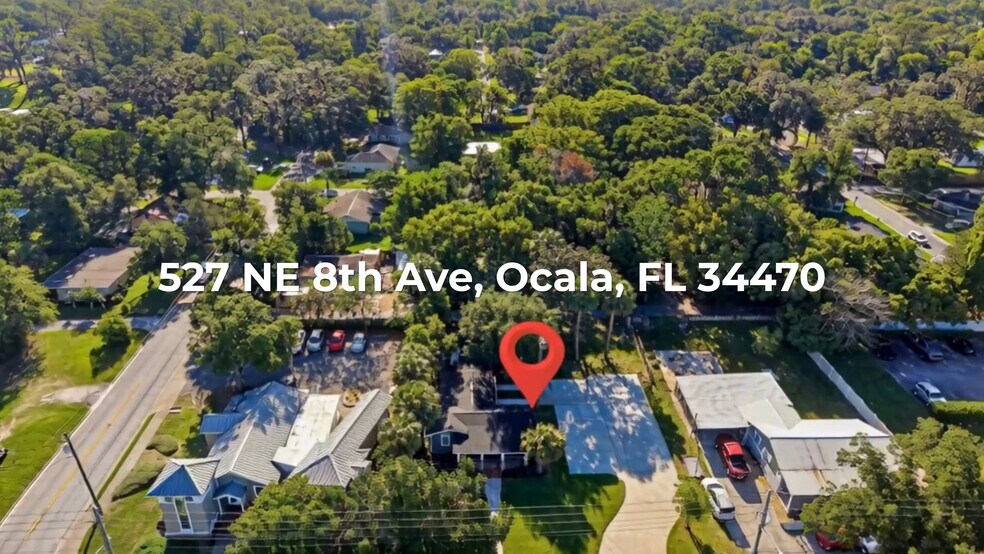 527 NE 8th Ave, Ocala, FL à vendre - Vidéo sur l’inscription commerciale - Image 2 de 41