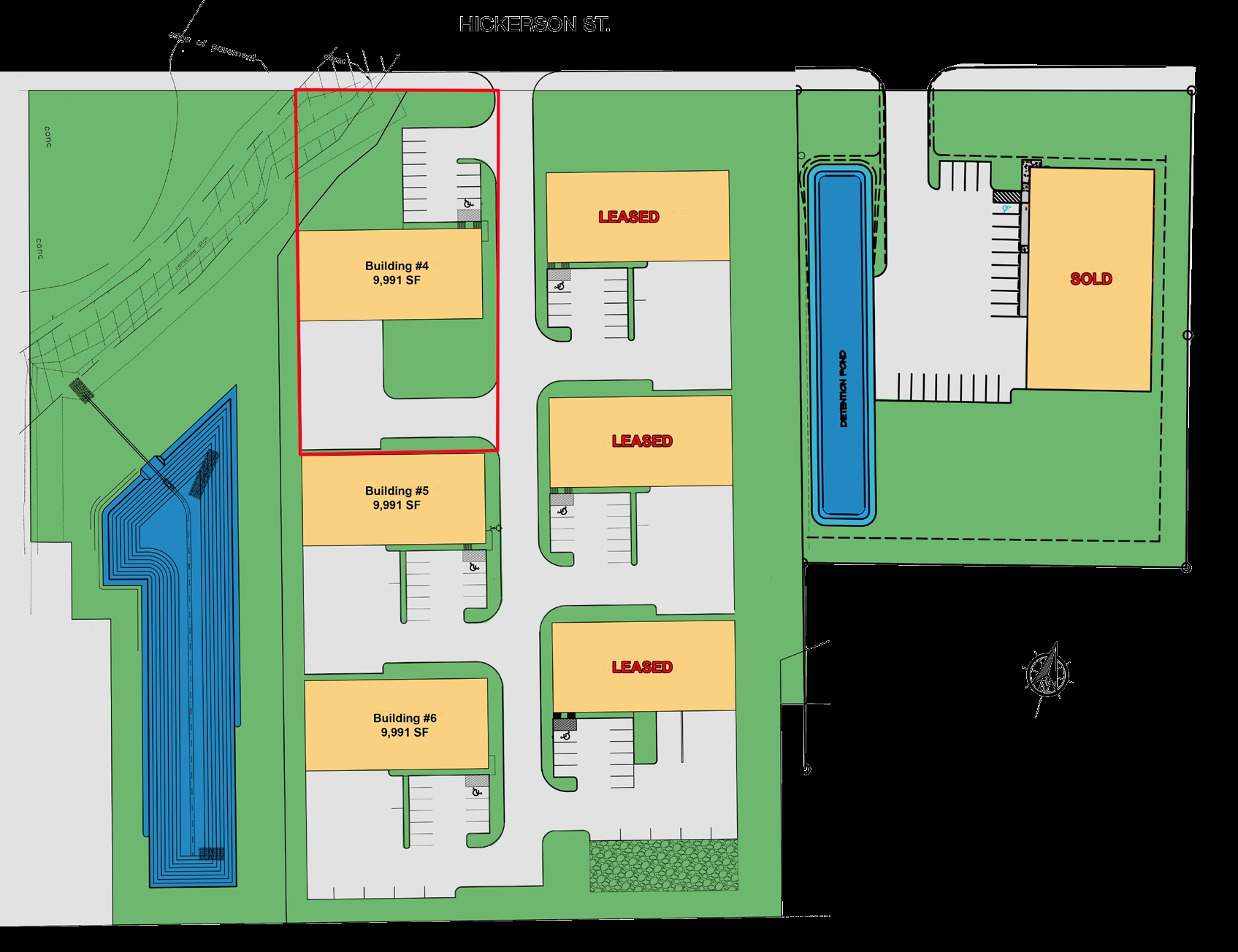 501 Hickerson St, Conroe, TX à vendre Plan de site- Image 1 de 1