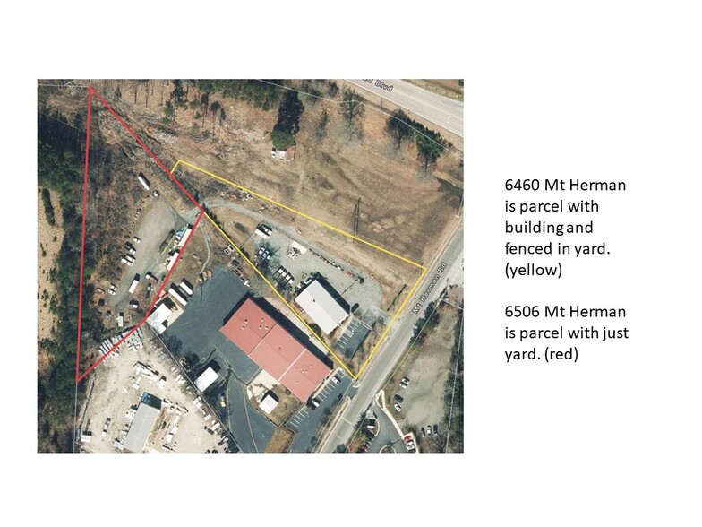 6460 Mount Herman Rd, Raleigh, NC à vendre - Plan de site - Image 1 de 1