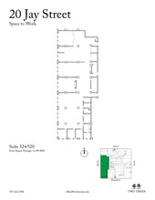 20 Jay St, Brooklyn, NY for lease Floor Plan- Image 1 of 4