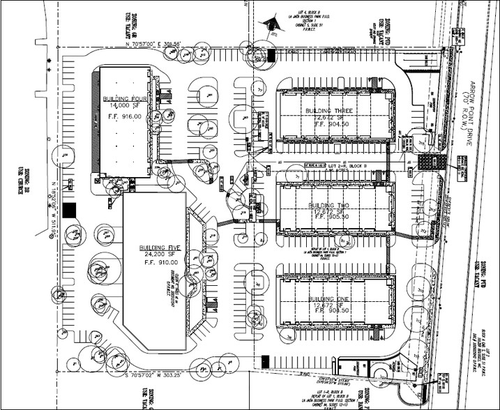 1101 Arrow Point Dr, Cedar Park, TX à vendre - Plan de site - Image 1 de 1