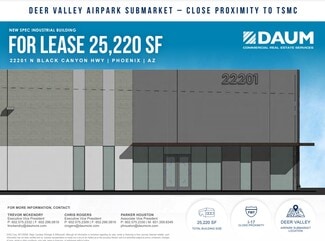 Plus de détails pour 22201 N Black Canyon Hwy, Phoenix, AZ - Industriel à louer