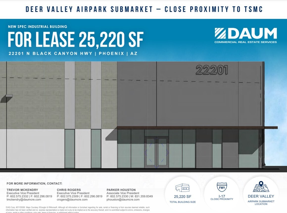 22201 N Black Canyon Hwy, Phoenix, AZ for lease Primary Photo- Image 1 of 4