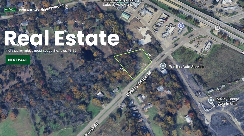 401 Malloy Bridge rd, Seagoville, TX for sale - Primary Photo - Image 1 of 4