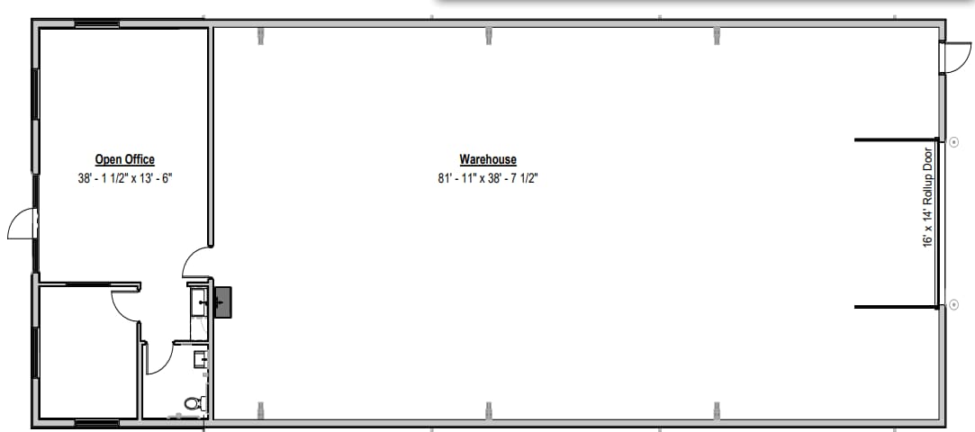 7532 County Road 202, McKinney, TX for lease Floor Plan- Image 1 of 3