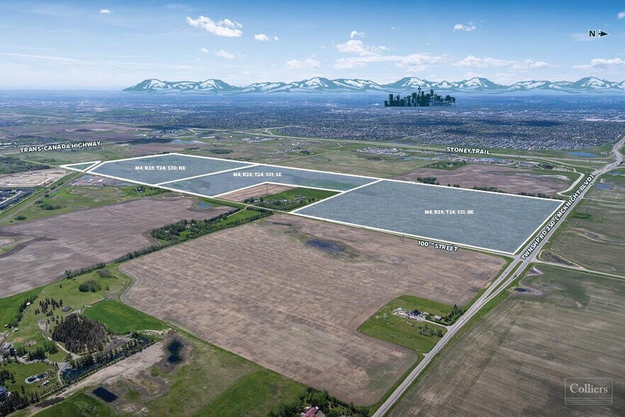 Mcknight Lands, Calgary, AB à vendre - Aérien - Image 2 de 3