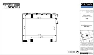 123 Edward St, Toronto, ON for lease Floor Plan- Image 1 of 4
