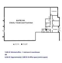 1225 Exposition Way, San Diego, CA à louer Plan d’étage- Image 1 de 1