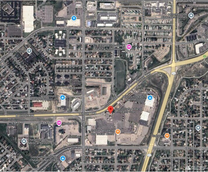 3609 E Lincolnway, Cheyenne, WY à vendre - Photo du bâtiment - Image 3 de 7