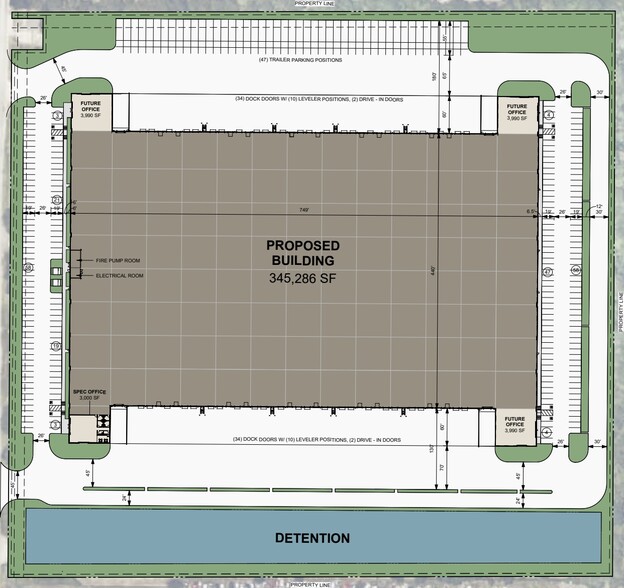 711 Rankin Rd, Houston, TX for lease - Site Plan - Image 3 of 3