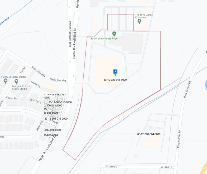 14629 S Porter Rockwell Blvd, Bluffdale, UT for lease - Plat Map - Image 2 of 14