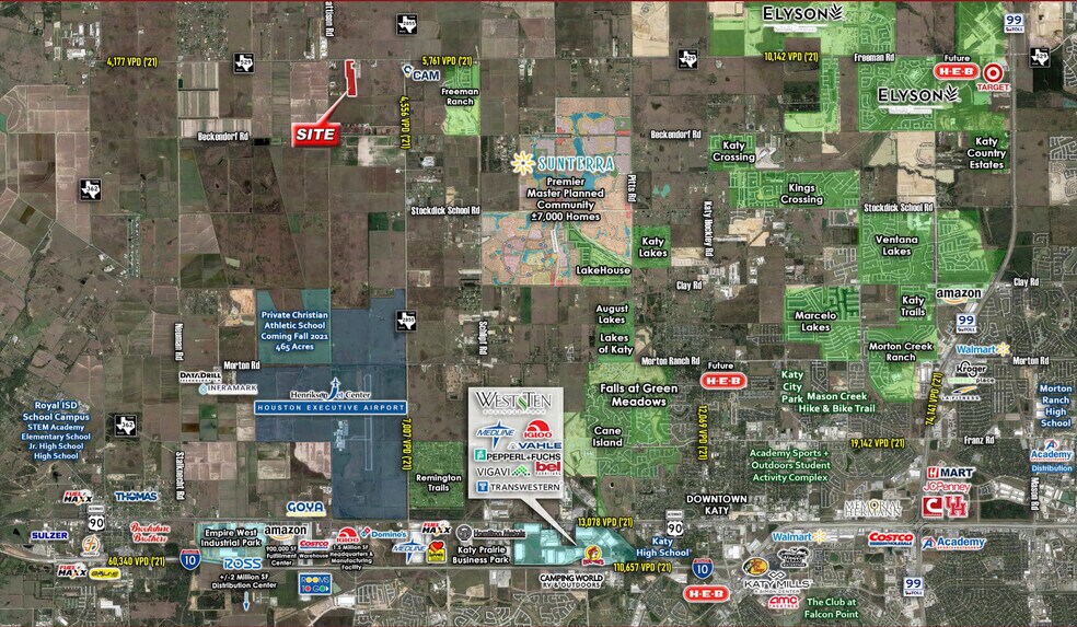 30621 FM 529 Rd, Brookshire, TX à vendre - Aérien - Image 2 de 3