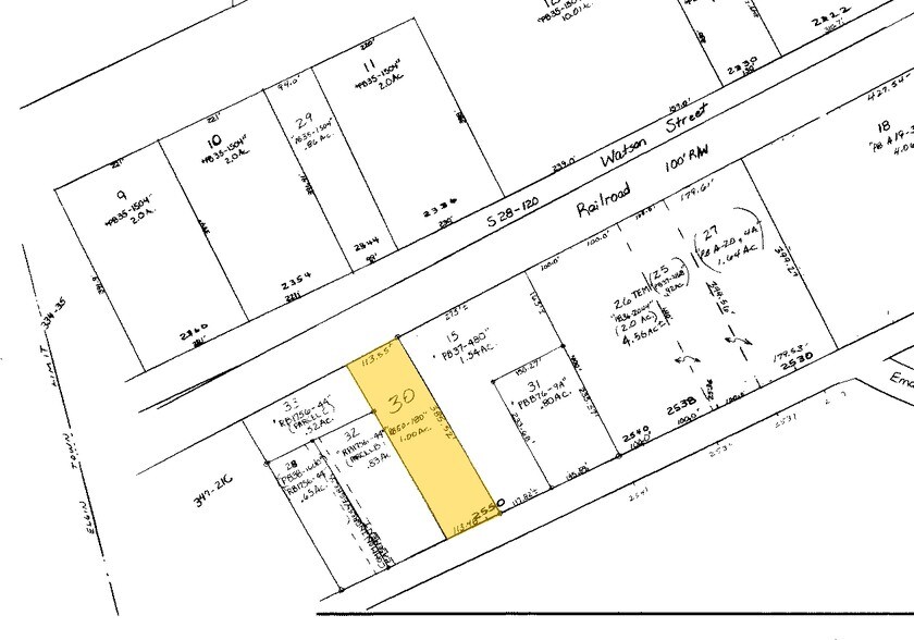 2550 Main St, Elgin, SC à vendre - Plan cadastral - Image 2 de 20