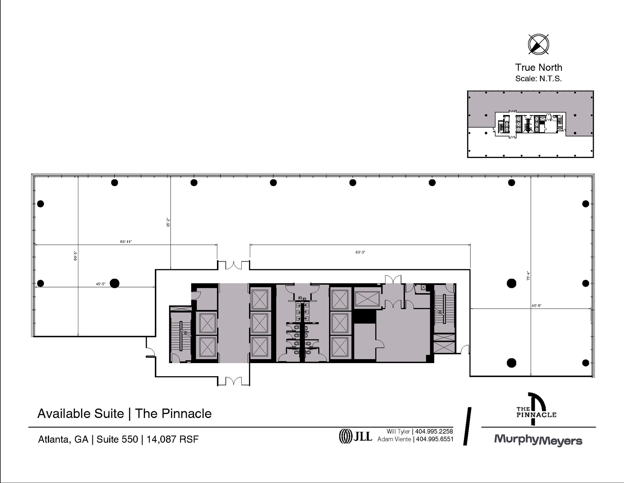 3455 Peachtree Rd NE, Atlanta, GA for lease Floor Plan- Image 1 of 2