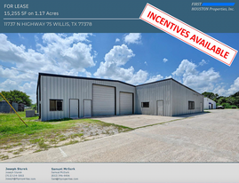 11737 N Highway 75, Willis TX - Warehouse