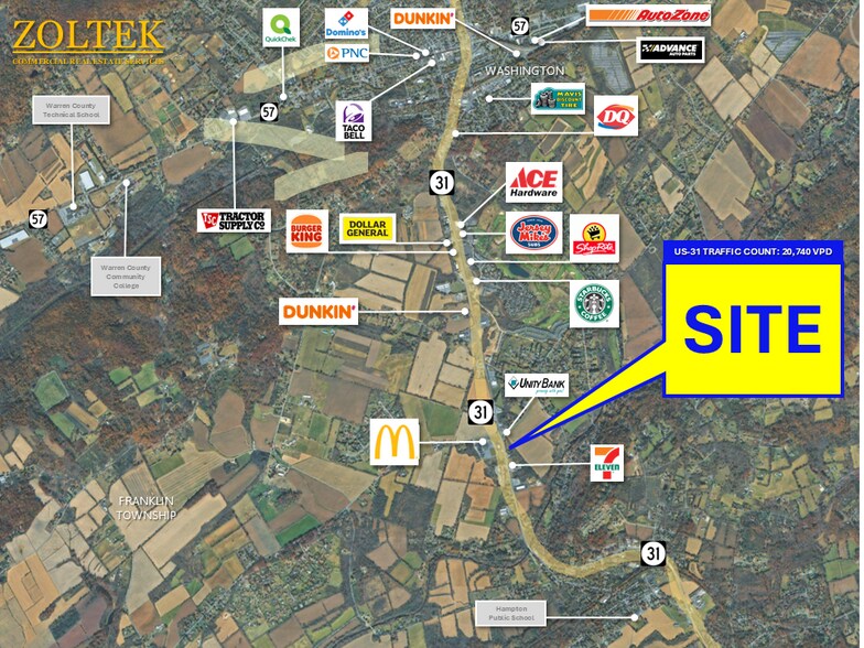 464 Route 31, Washington, NJ à louer - Photo du bâtiment - Image 3 de 4