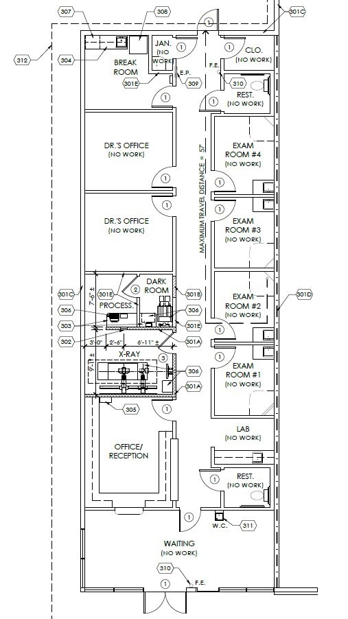 6710 W Sunrise Blvd, Plantation, FL à louer Plan d’étage- Image 1 de 4