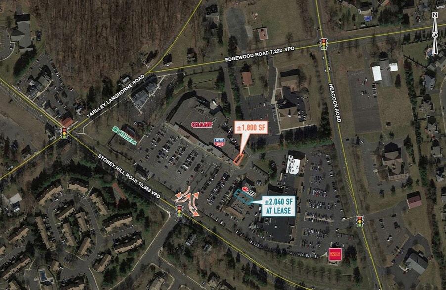 668-706 Stony Hill Rd, Yardley, PA for lease - Building Photo - Image 2 of 3