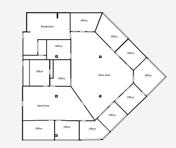 4401 W Kennedy Blvd, Tampa, FL for lease - Floor Plan - Image 3 of 6